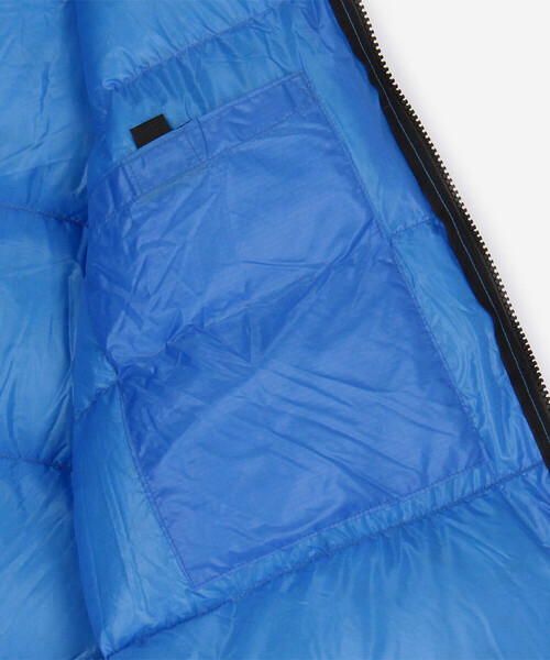 KLUANE MOUNTAINEERING（クルアニマウンテンニアーリング）の「KLUANE MOUNTAINEERING | INNER PARKA（ダウンジャケット/コート・メンズ・ブルー・L/M）」の9枚目の写真