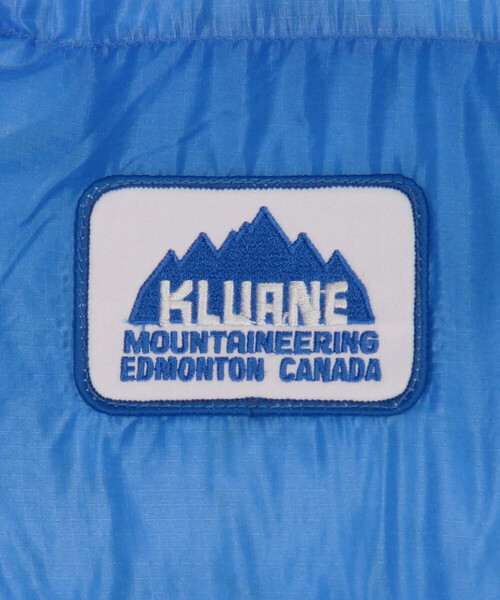 KLUANE MOUNTAINEERING（クルアニマウンテンニアーリング）の「KLUANE MOUNTAINEERING | INNER PARKA（ダウンジャケット/コート・メンズ・ブルー・L/M）」の10枚目の写真