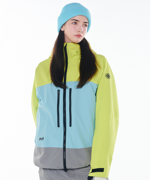 2425 ボニータ ボードウェアジャケット ライム 男女共用