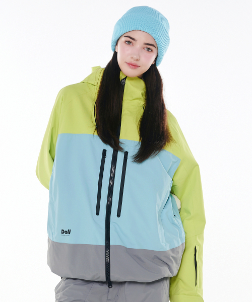 2425 ボニータ ボードウェアジャケット ライム 男女共用