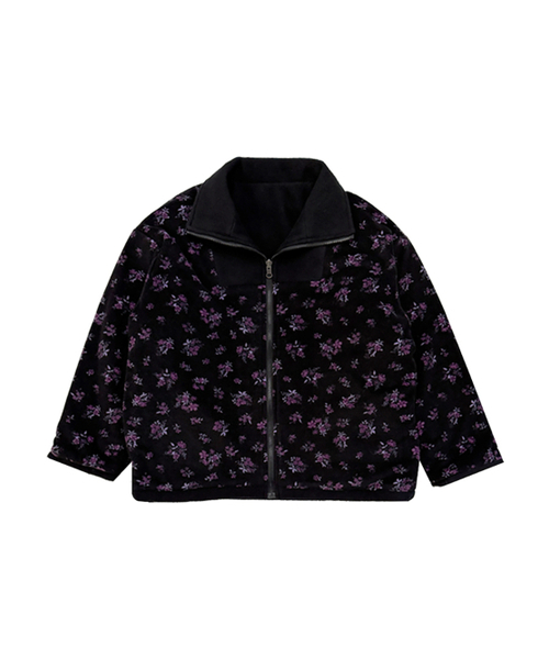 SOFT SEOUL（ソフトソウル）の「フラッフィーリバーシブルフリースジップアップ_ブラック（その他アウター・レディース・その他・FREE）」の3枚目の写真