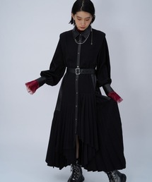 HARE（ハレ）の「プリーツイレヘムワンピース（ワンピース）」