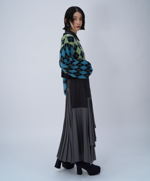 HARE(ハレ)の「プリーツイレヘムワンピース(ワンピース・レディース・ブラック系その他/ブラック/グレー/グレー系その他/ベージュ・FREE)」の22枚目の写真