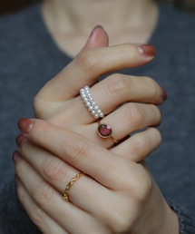 NOIR DE POUPEE ノワールドプーぺ　オパールリング NOIR DE POUPEE｜ノワールドプーペのリング（パール）通販 - ZOZOTOWN