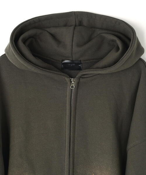 SIS(エスアイエス)の「SIS/エスアイエス/Fire Pattern Zip Hoodie(パーカー・レディース・グレー/ブルー・F)」の17枚目の写真