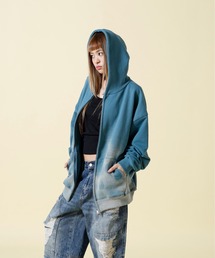 SIS | SIS/エスアイエス/Fire Pattern Zip Hoodie(パーカー)