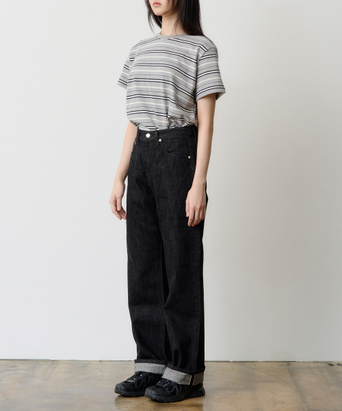 DENMADE(デンメイド)の「(WOMEN) DEN0061 Selvedge Wide Fit (One Black)(デニムパンツ・レディース・その他・S/M/XS)」の3枚目の写真