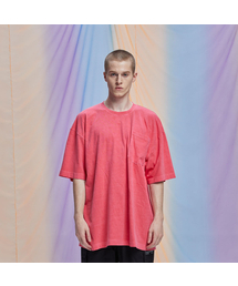 Pigment Mini Logo Pocket T-Shirt - Pink