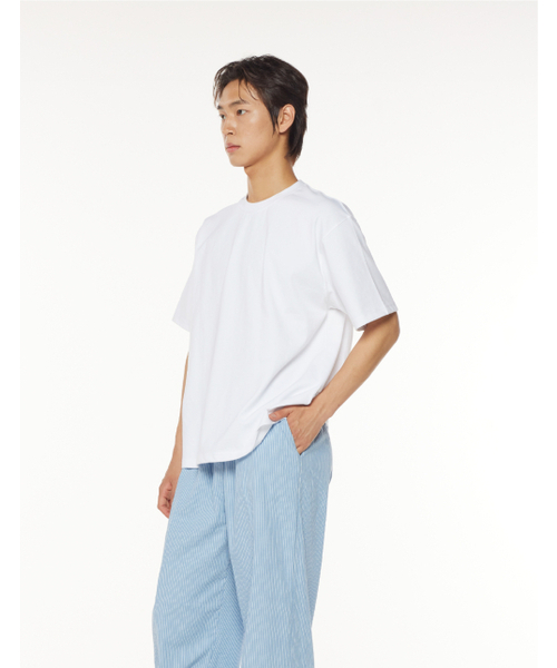 THESTORI（ザ・ストリ）の「[21.7oz / 8数] シンプルヘビーオーバーサイズ半袖Tシャツ（ホワイト）（Tシャツ/カットソー・メンズ・その他・0(S)/1(M)/2(L)/3(XL)）」の3枚目の写真