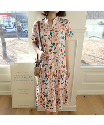 BBAEBBAE（ペッペ）の「String set semi-open rayon long one-piece dress（ワンピース）」