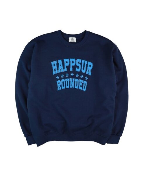 SURROUNDED WITH(サラウンディドウィズ)の「HAPP SUR SWEAT SHIRT - NAVY(スウェット・メンズ・その他・FREE)」の1枚目の写真