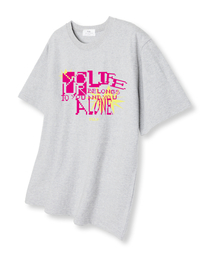 トゥユ オーバーサイズ 半袖Tシャツ ライトグレー