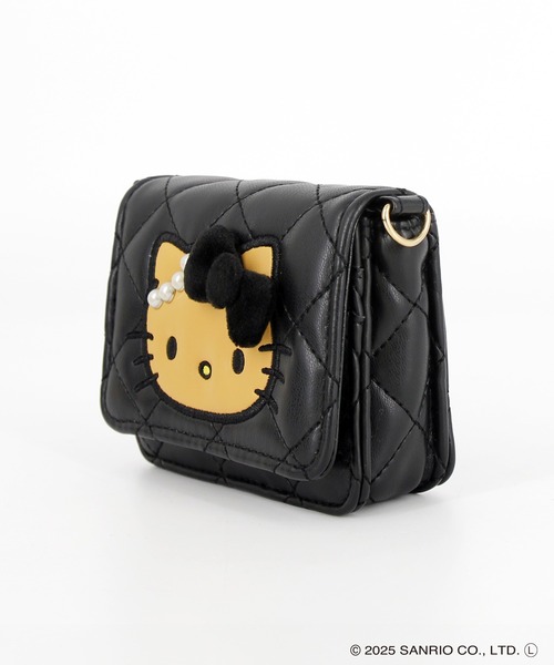 sanrio(サンリオ)の「Sanrio characters(サンリオキャラクターズ) しっぽファー付きミニスクエアショルダーバッグ / ハローキティ KT-5122(ショルダーバッグ・レディース・ブラック/レオパード・FREE)」の18枚目の写真