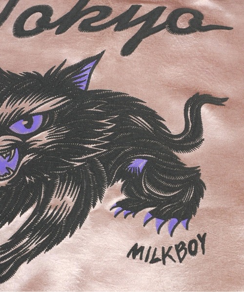 MILKBOY(ミルクボーイ)の「CAT スカジャン(スカジャン・レディース・B/C・FREE)」の3枚目の写真
