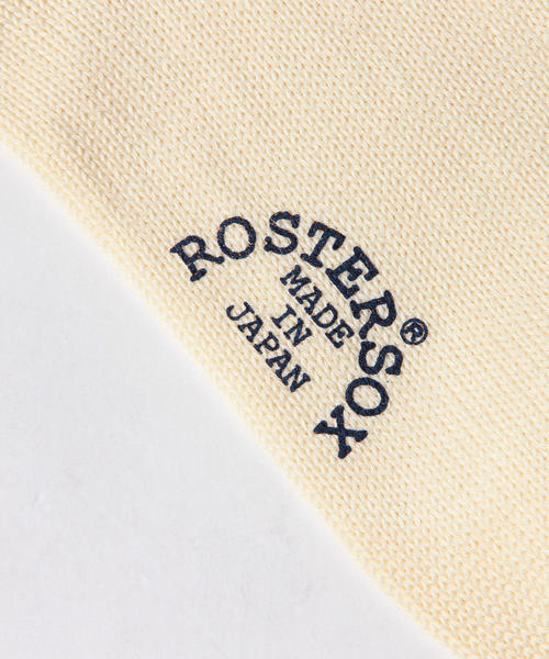 BEAMS BOY（ビームスボーイ）の「ROSTER SOCKS×BEAMS BOY / カレッジ 2トーン ソックス（ソックス/靴下・レディース・ホワイト/レッド/ネイビー・ONE SIZE）」の6枚目の写真