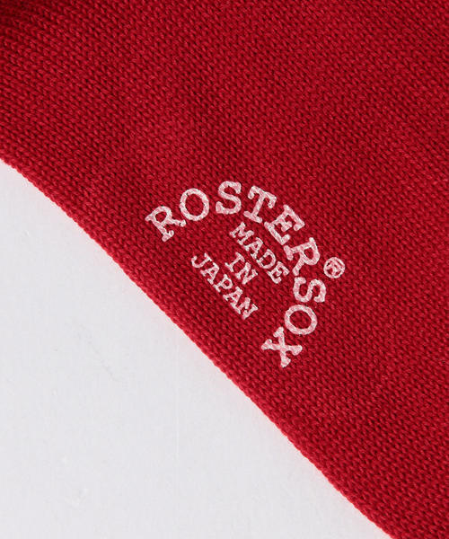 BEAMS BOY（ビームスボーイ）の「ROSTER SOCKS×BEAMS BOY / カレッジ 2トーン ソックス（ソックス/靴下・レディース・ホワイト/レッド/ネイビー・ONE SIZE）」の14枚目の写真