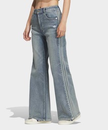 adidas | ウォッシュド フレア パンツ / アディダスオリジナルス adidas Originals(デニムパンツ)