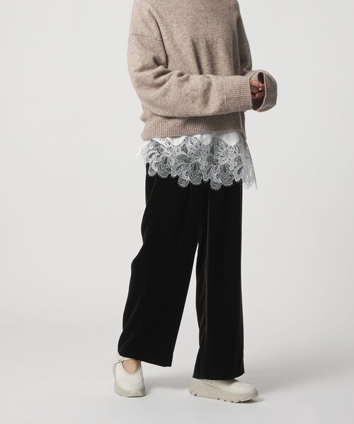 ODETTE E ODILE(オデットエオディール)の「メリージェーン スニーカー55↑(スニーカー・レディース・オフホワイト/ブラック/オリーブ・37/36/35/38)」の8枚目の写真