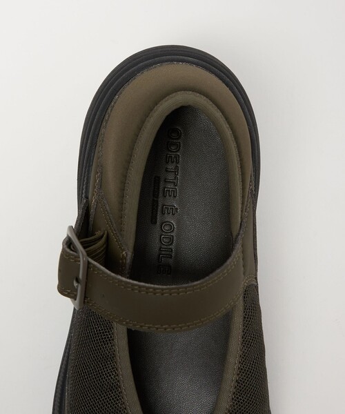 ODETTE E ODILE(オデットエオディール)の「メリージェーン スニーカー55↑(スニーカー・レディース・オフホワイト/ブラック/オリーブ・37/36/35/38)」の17枚目の写真