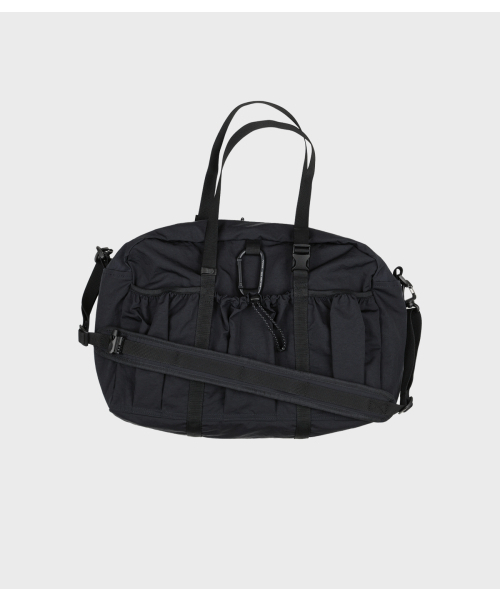 MMOGARDEN(エメモガーデン)の「mmo boston bag 075 nylon twill (3colors)(メッセンジャーバッグ・レディース・カーキ/オレンジ/ダークネイビー・FREE)」の4枚目の写真