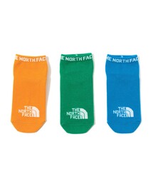 こども ビームス | THE NORTH FACE / アンクル 3P ソックス 2026SS（16～21cm）(ソックス/靴下)