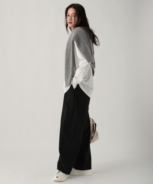 Elura(エルーラ)の「ロゴアソートT/641270(Tシャツ/カットソー・レディース・ホワイト/ベージュ/ブラウン/ホワイト系その他・FREE)」の6枚目の写真