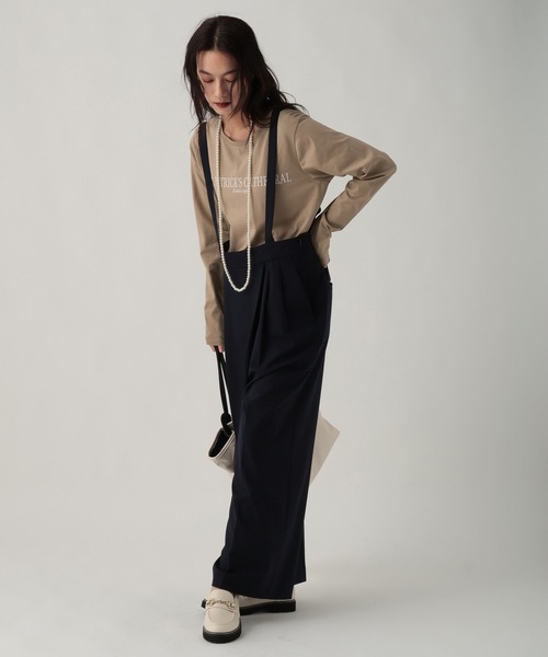 Elura(エルーラ)の「ロゴアソートT/641270(Tシャツ/カットソー・レディース・ホワイト/ベージュ/ブラウン/ホワイト系その他・FREE)」の17枚目の写真