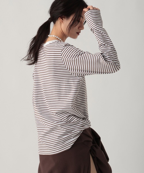 Elura(エルーラ)の「ロゴアソートT/641270(Tシャツ/カットソー・レディース・ホワイト/ベージュ/ブラウン/ホワイト系その他・FREE)」の22枚目の写真