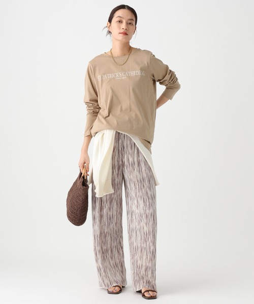 Elura(エルーラ)の「ロゴアソートT/641270(Tシャツ/カットソー・レディース・ホワイト/ベージュ/ブラウン/ホワイト系その他・FREE)」の8枚目の写真