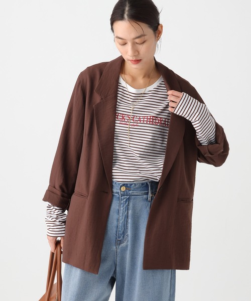 Elura(エルーラ)の「ロゴアソートT/641270(Tシャツ/カットソー・レディース・ホワイト/ベージュ/ブラウン/ホワイト系その他・FREE)」の11枚目の写真