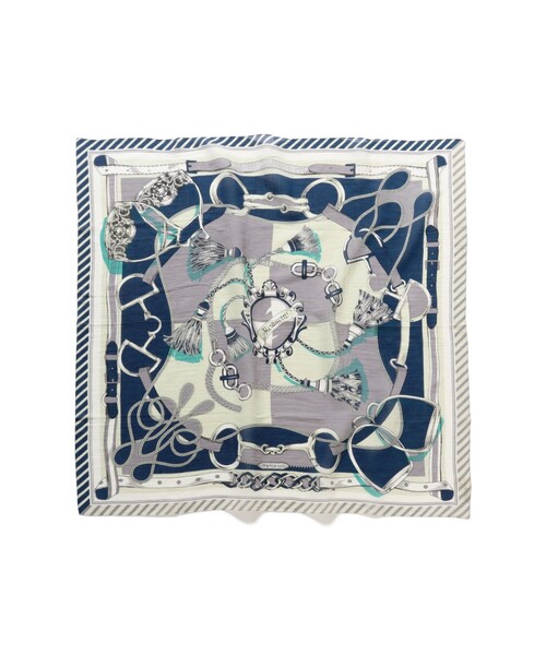 Demi-Luxe BEAMS（デミルクス ビームス）の「manipuri / ピルエット ストール（ストール/ショール・レディース・グレー・ONE SIZE）」の7枚目の写真