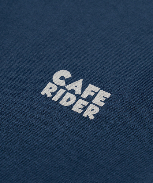 AMFEAST(アンフィースト)の「カフェライダーボーイズTシャツヴィンテージネイビー(Tシャツ/カットソー・メンズ・その他・MEDIUM/LARGE)」の4枚目の写真