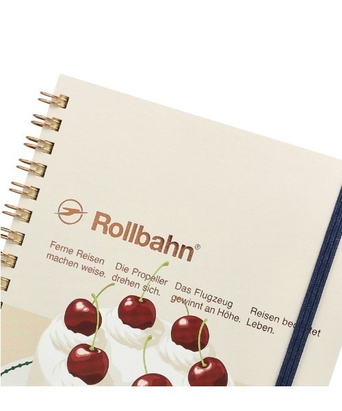 Rollbahn（ロルバーン）の「ロルバーン ポケット付メモ ペリープル Ｌ（手帳/メモ帳・レディース・ブラウン/ベージュ/ライトブルー/ダークグリーン/クリーム/ブルー・FREE）」の8枚目の写真