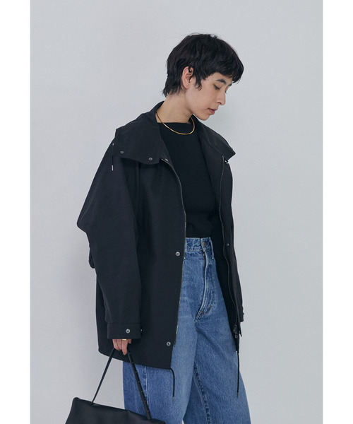 VACHEMENT(ヴァシュモン)の「<VACHEMENT×1er Arrondissement>別注グログランスタンドブルゾン(その他アウター・レディース・ブラック系その他3/ベージュ系その他6・38/36)」の4枚目の写真