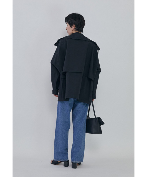 VACHEMENT(ヴァシュモン)の「<VACHEMENT×1er Arrondissement>別注グログランスタンドブルゾン(その他アウター・レディース・ブラック系その他3/ベージュ系その他6・38/36)」の7枚目の写真
