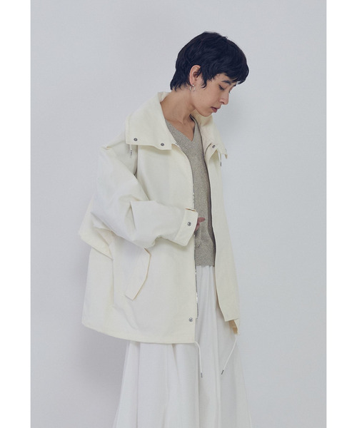 VACHEMENT(ヴァシュモン)の「<VACHEMENT×1er Arrondissement>別注グログランスタンドブルゾン(その他アウター・レディース・ブラック系その他3/ベージュ系その他6・38/36)」の15枚目の写真