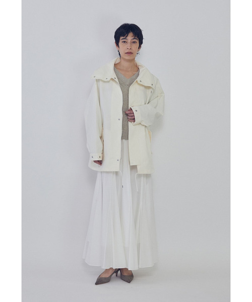 VACHEMENT(ヴァシュモン)の「<VACHEMENT×1er Arrondissement>別注グログランスタンドブルゾン(その他アウター・レディース・ブラック系その他3/ベージュ系その他6・38/36)」の17枚目の写真