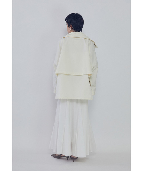 VACHEMENT(ヴァシュモン)の「<VACHEMENT×1er Arrondissement>別注グログランスタンドブルゾン(その他アウター・レディース・ブラック系その他3/ベージュ系その他6・38/36)」の18枚目の写真