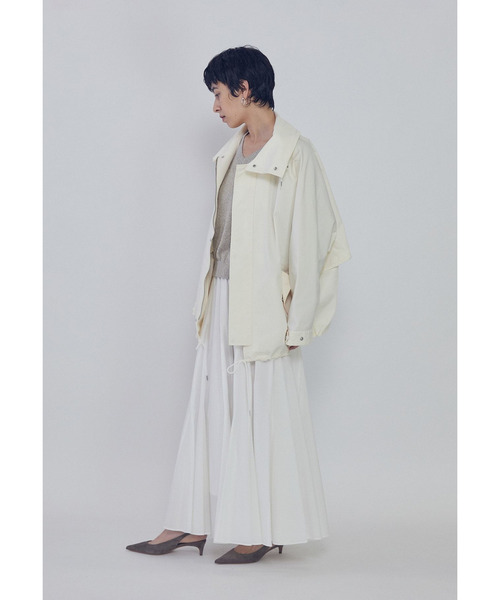 VACHEMENT(ヴァシュモン)の「<VACHEMENT×1er Arrondissement>別注グログランスタンドブルゾン(その他アウター・レディース・ブラック系その他3/ベージュ系その他6・38/36)」の19枚目の写真