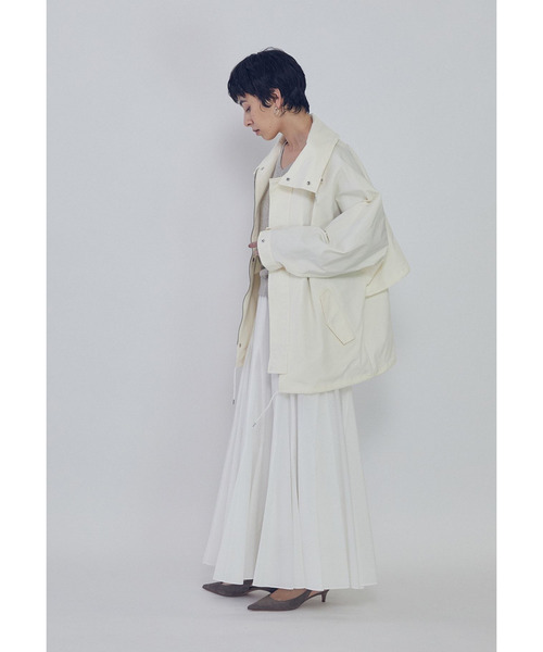 VACHEMENT(ヴァシュモン)の「<VACHEMENT×1er Arrondissement>別注グログランスタンドブルゾン(その他アウター・レディース・ブラック系その他3/ベージュ系その他6・38/36)」の20枚目の写真