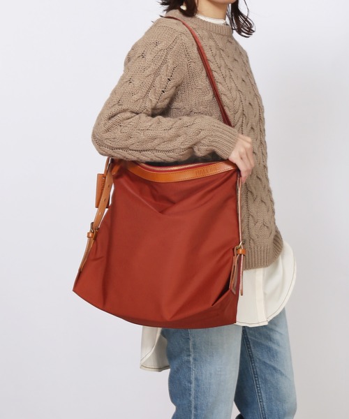 HALEINE（アレンヌ）の「[HALEINE]たつのレザー2way リュック 本革 日本製（バックパック/リュック・レディース・モカ/ブラック/ダークブラウン/レッド・FREE）」の11枚目の写真