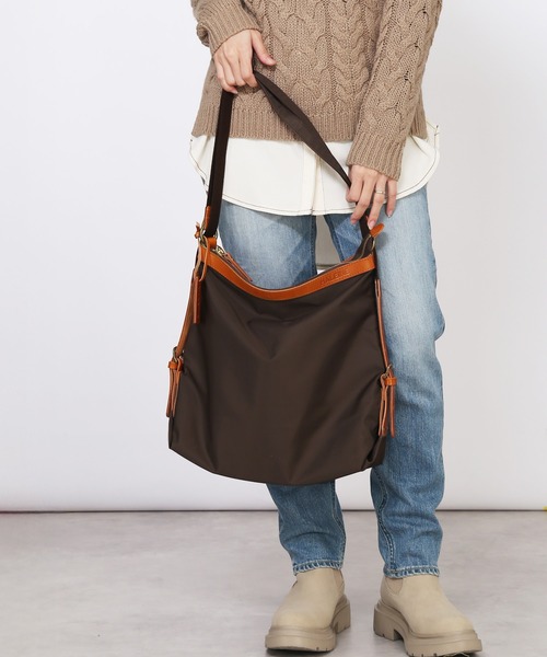 HALEINE（アレンヌ）の「[HALEINE]たつのレザー2way リュック 本革 日本製（バックパック/リュック・レディース・モカ/ブラック/ダークブラウン/レッド・FREE）」の15枚目の写真