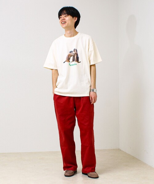 GLOSTER(グロスター)の「【大人も着やすい】リアルアニマル プリントTシャツ(Tシャツ/カットソー・メンズ・ホワイト系その他3/ホワイト系その他/ホワイト系その他2・M/S/L)」の5枚目の写真