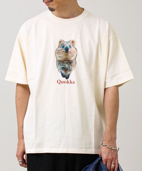 GLOSTER(グロスター)の「【大人も着やすい】リアルアニマル プリントTシャツ(Tシャツ/カットソー・メンズ・ホワイト系その他3/ホワイト系その他/ホワイト系その他2・M/S/L)」の7枚目の写真