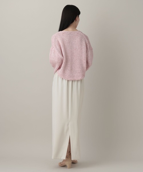 A part by（アパートバイ）の「イージーストレートスカート（スカート・レディース・アイボリー/ブラック/グレー系その他4・SMALL/MEDIUM）」の5枚目の写真