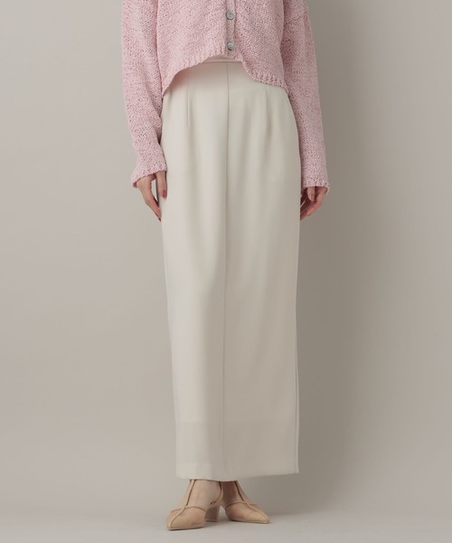 A part by（アパートバイ）の「イージーストレートスカート（スカート・レディース・アイボリー/ブラック/グレー系その他4・SMALL/MEDIUM）」の6枚目の写真