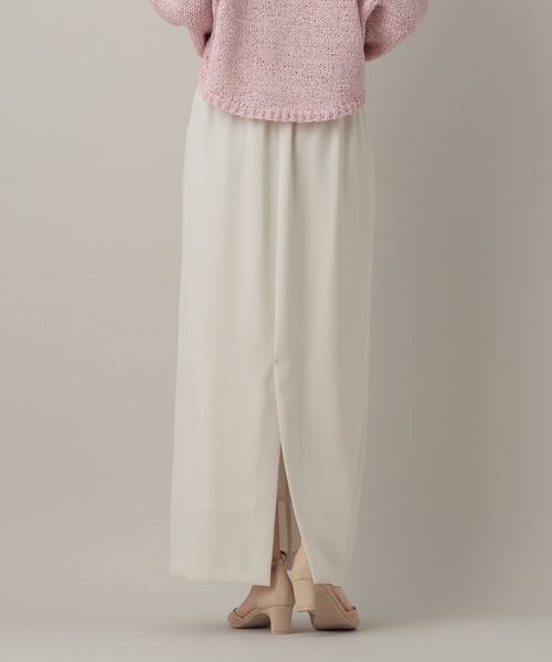 A part by（アパートバイ）の「イージーストレートスカート（スカート・レディース・アイボリー/ブラック/グレー系その他4・SMALL/MEDIUM）」の8枚目の写真