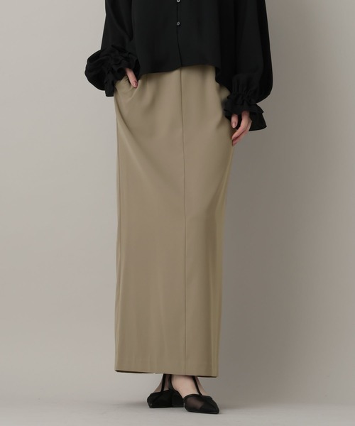 A part by（アパートバイ）の「イージーストレートスカート（スカート・レディース・アイボリー/ブラック/グレー系その他4・SMALL/MEDIUM）」の15枚目の写真