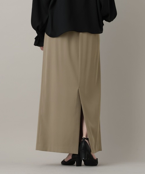 A part by（アパートバイ）の「イージーストレートスカート（スカート・レディース・アイボリー/ブラック/グレー系その他4・SMALL/MEDIUM）」の17枚目の写真