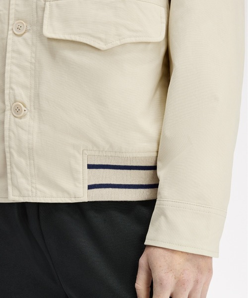 FRED PERRY(フレッドペリー)の「Umpire Bomber Jacket/アンパイアボンバージャケット(ブルゾン・メンズ・オートミール・S/M/L)」の6枚目の写真